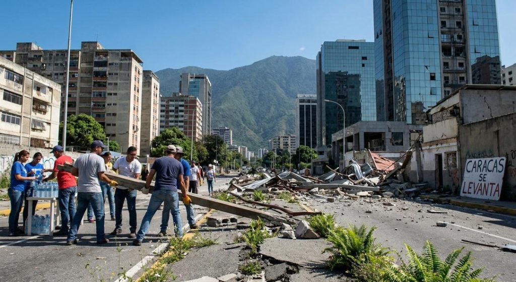 Terremotos devastan Caracas: ¿Despertar de Venezuela?